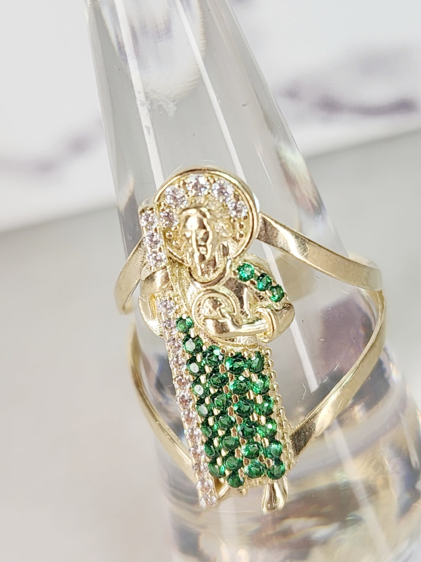 Anillo San Judas Oro 14k