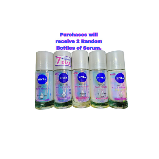 Nivea Serum 2 Botellas de vidrio 10 Veces Mas Vitamina C