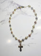 Pulsera Rosario Oro 14k