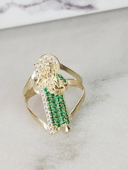 Anillo San Judas Oro 14k