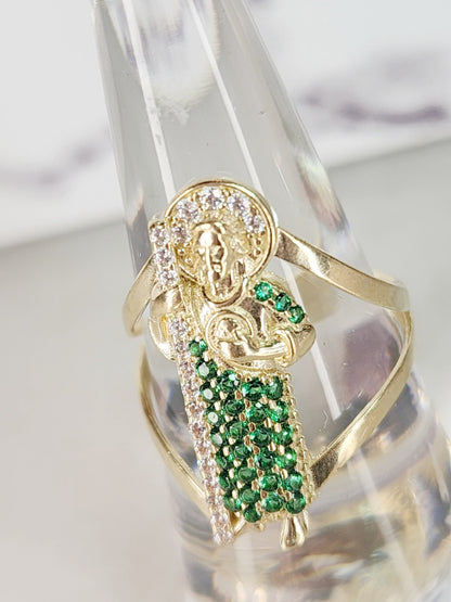 Anillo San Judas Oro 14k