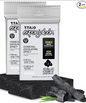 Set 2 Esponjabon Concha Nacar para Manchas y Exfoliante de Carbon para Acne
