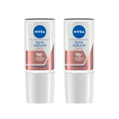 Nivea Pack of 2 Clinical Roll-On 95% Pure Vitamin C